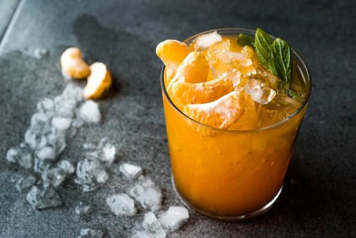 Delicioso mojito de tangerina para combater o calor