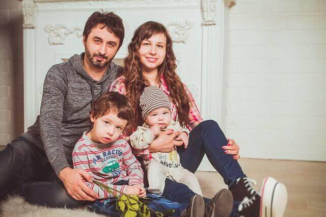 valores de uma família feliz