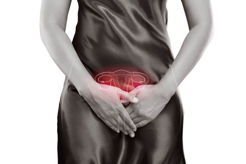 Mulher esperando pela menstruação depois do parto