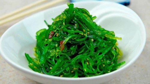 Receitas com algas: salada