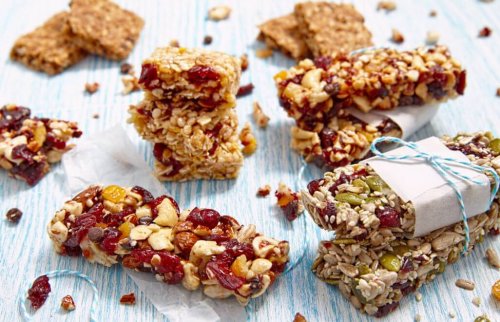 granola caseira com frutas