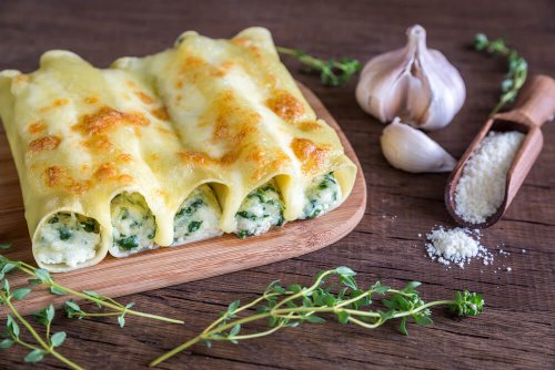 Canelone de legumes: receita caseira