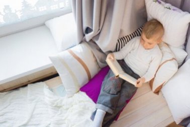 Faça um bom canto de leitura para as crianças?