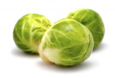 Couve-de-Bruxelas com creme de abobrinha