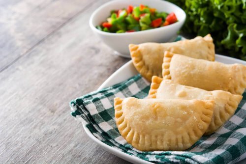 Receita caseira de empanadas de verduras ao forno