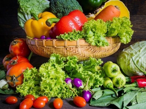 Ingredientes para canelone de legumes