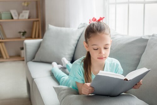Características de um canto de leitura para crianças