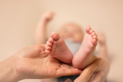 Desenvolvimento ósseo dos pés do bebê