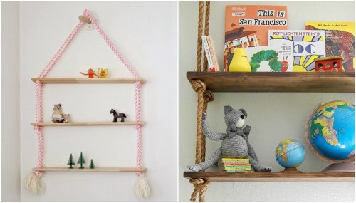 Prateleiras para quarto infantil