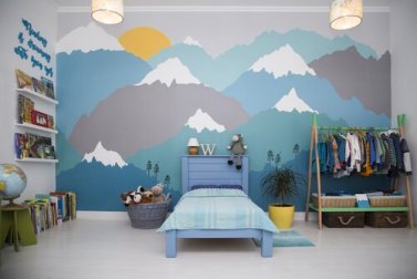 A melhor maneira de fazer um mural infantil