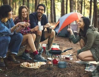 Acampar, uma das atividades mais prazerosas