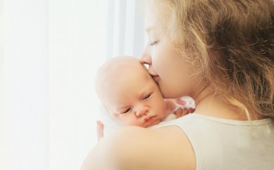 Os beijos da mãe podem curar quase tudo