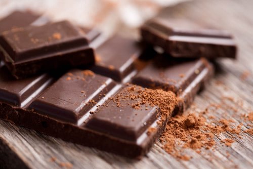 Chocolate para fazer sorvete de banana