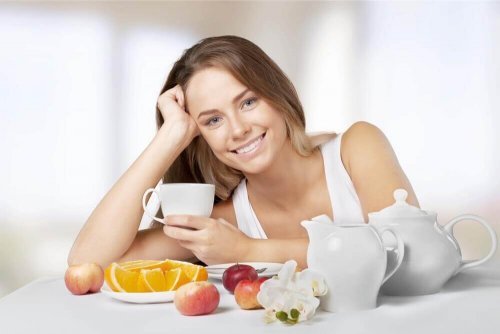 Alimentação saudável com variedade de alimentos