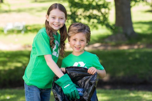 Reciclar ajuda a cuidar do meio ambiente