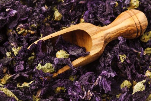 Malva para a dor abdominal