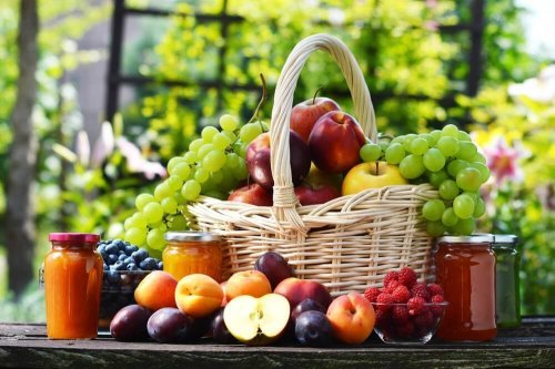 Geleias com frutas, sem açúcar