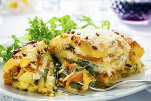 Receita de lasanha de batata-doce