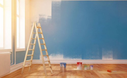 Ideias para decorar um pequeno living: paredes simples