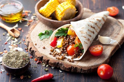 Alimentos da dieta vegetariana