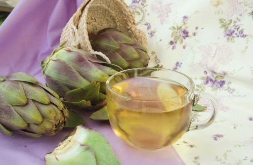 Alcachofra com azeite e vinagre