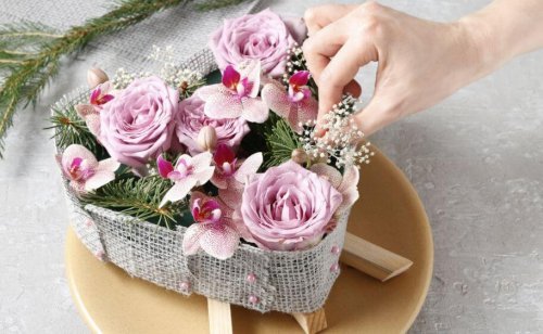 Coroas com flores para criar acessórios botânicos