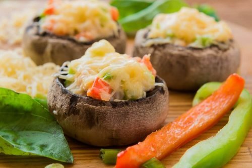 Cogumelos portobello recheados: deliciosa receita!