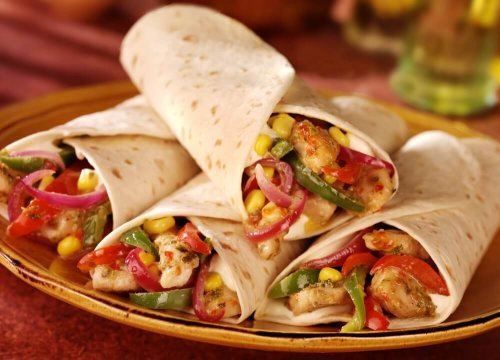2 receitas de fajitas saudáveis