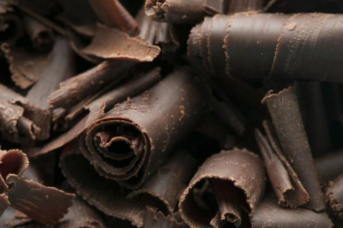 Ingredientes para o recheio da torta de chocolate 