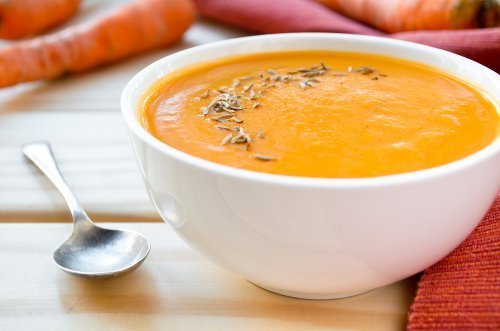 Receitas com vegetais da estação: creme de cenoura