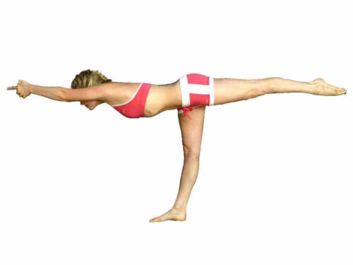 Tuladandasana ou postura da vara
