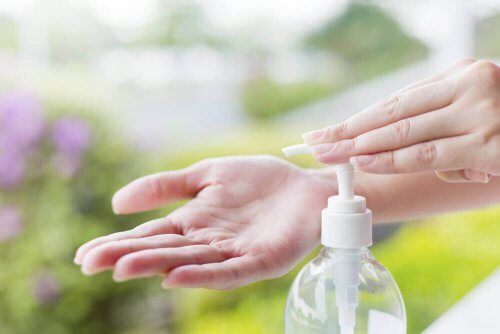Faça um higienizador de aloe vera e lavanda para mãos