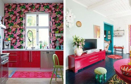 Quarto decorado com estilo posto do minimalismo
