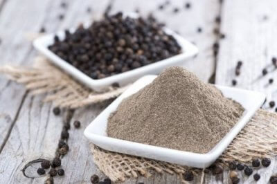 Pimenta moída contra dores musculares