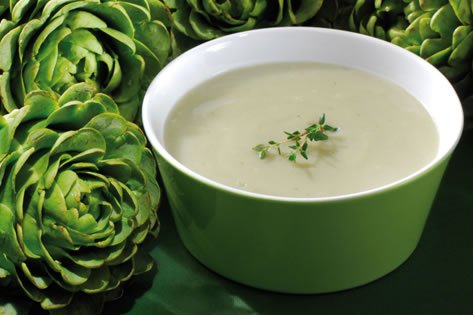 Sopas detox que você vai gostar de experimentar: Creme de alcachofra