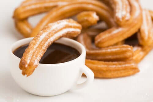 Receita de churros sem glúten com farinha de arroz