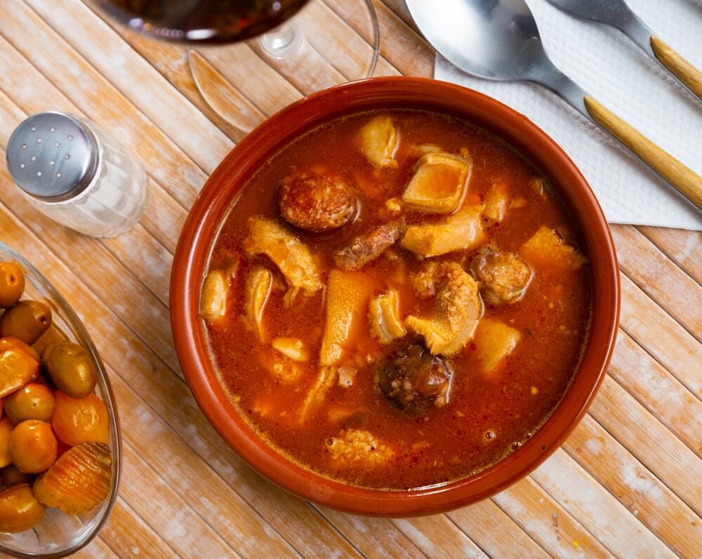 Receita fácil e deliciosa de dobradinha madrilenha
