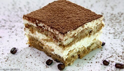 Tiramisú caseiro