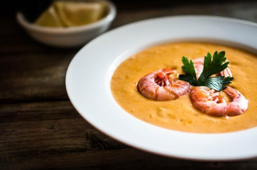Sopa de frutos do mar