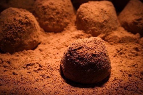 Deliciosas trufas de chocolate