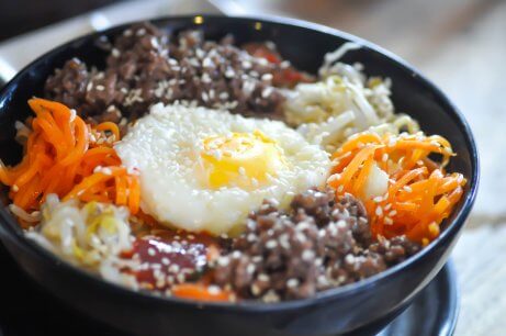 Passo a passo do arroz coreano ou Bibimbap