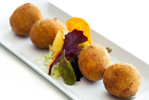 Croquetes de milho, ótimos lanches saudáveis
