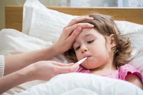 Gripe dá febre