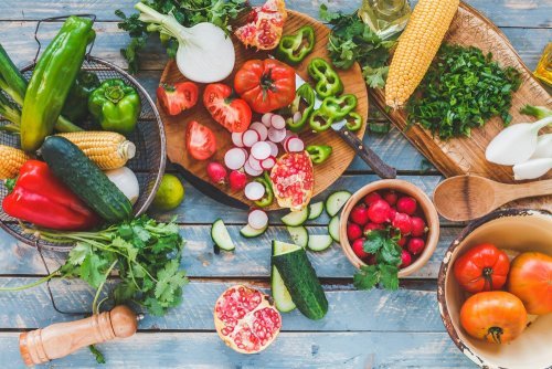 Alimentos vegetais dieta mediterrânea