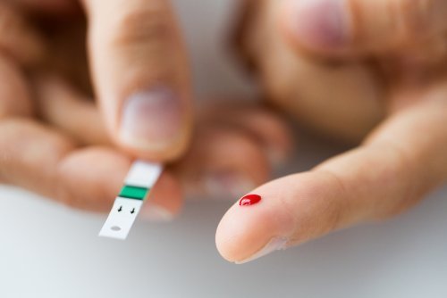 Glicõmetro para medir diabetes