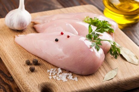 Alimentos ricos em iodo: o frango