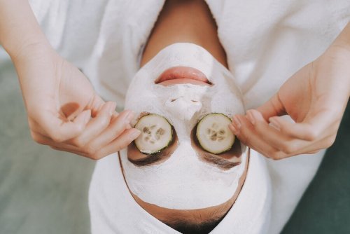 Pepino para que você reafirme as pálpebras