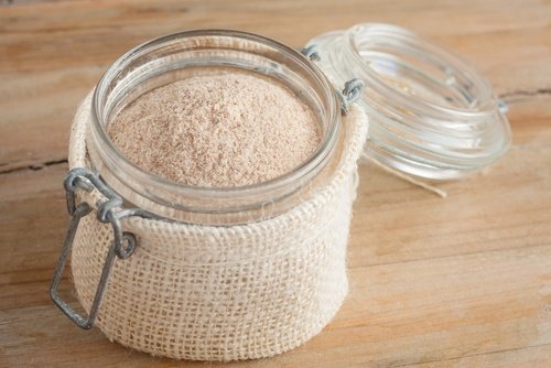 Psyllium para preparar pães