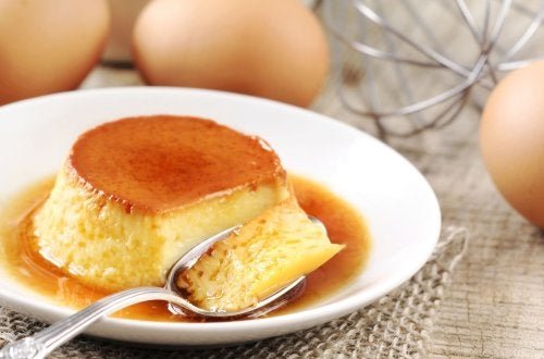 Flan com baixas calorias