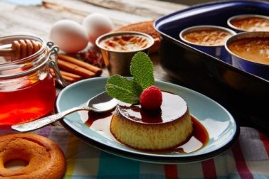Como fazer um flan napolitano leve e com baixas calorias